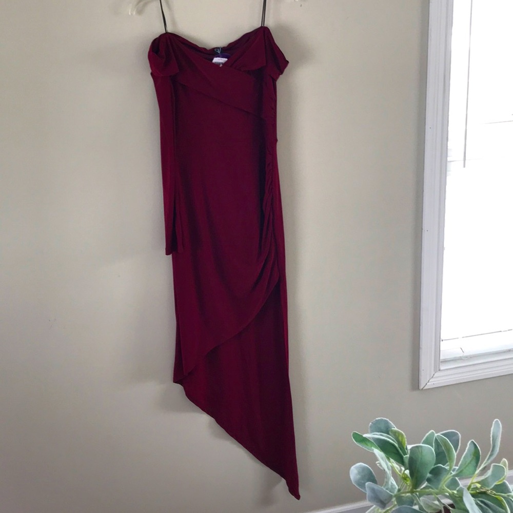 Windsor NWT Burgundy Dress